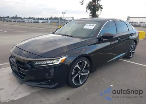 2021 Honda Accord Sport from USA, damaged, VIN 1HGCV1F35MA079141